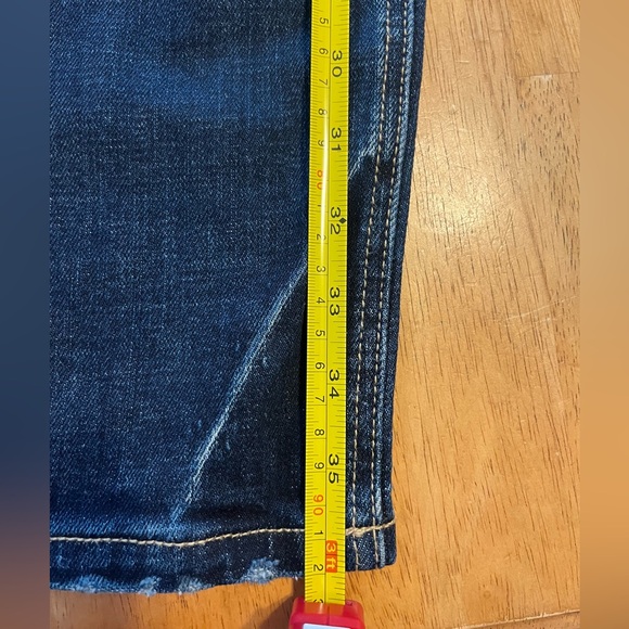 KanCan Dark Blue Distressed Skinny Jeans - Picture 3 of 11